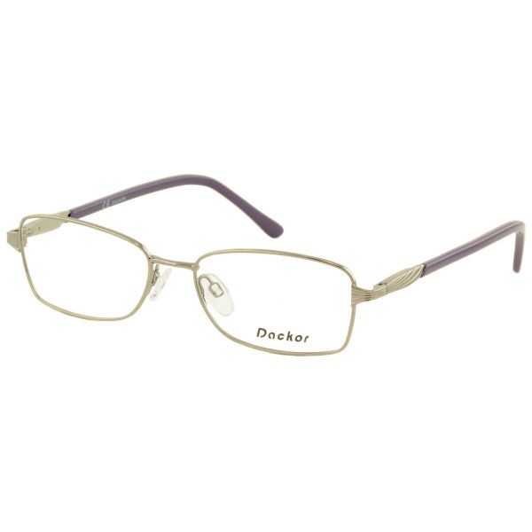 Dackor 167 Gun Metal Eyeglass Frames