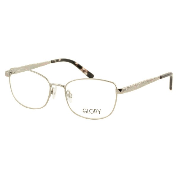 Glory 591 Silver Eyeglass Frames