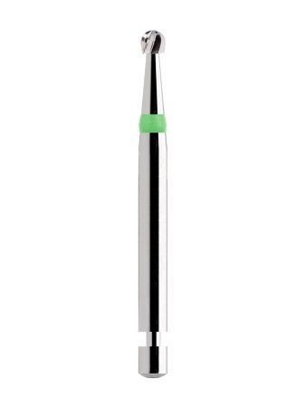 Tungsten Carbide Burs 5 Pack RA1S/021 Ball Shaped Long Shank 2.1mm for Dia-Tessin Contra-Angle