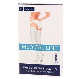 Idealista White Compression Stockings, Class 2