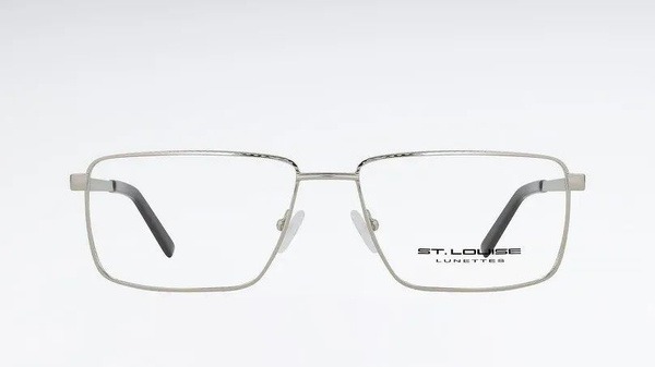 Men's Gray Rectangular ST. LOUISE SR3244 C03 Eyeglass Frames