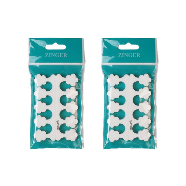 Zinger Lily Toe Separators, 2-Pack