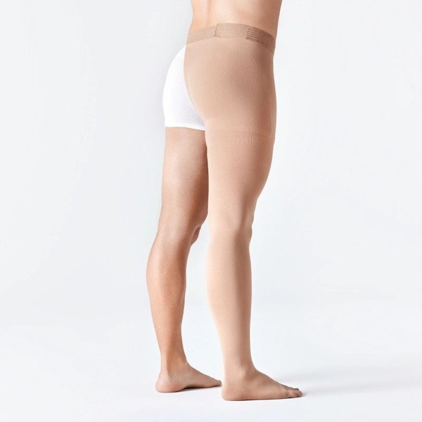 Beige Compression Stockings, Class 2 Compression