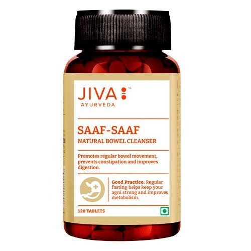 Saaf Jiva 120 Tablets: Purifying Ayurvedic Supplement
