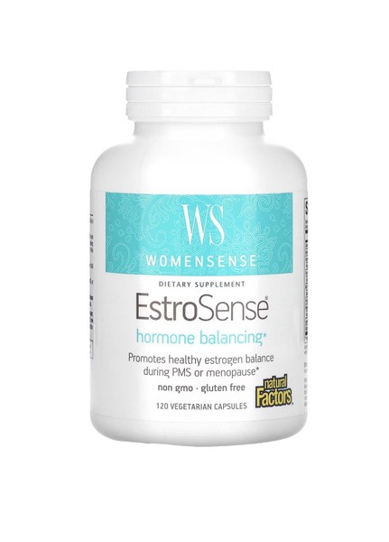 EstroSense by WomenSense: 120 Vegetarian Capsules for Hormonal Balance