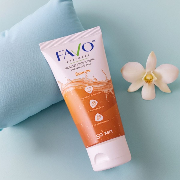 FAVO Sensual Vanilla Lubricant Gel, 50ml