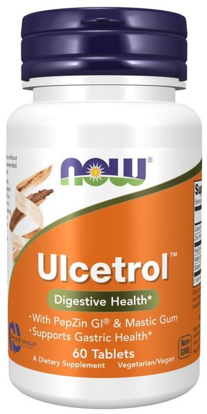 Ulcetrol & PepZinGI: Digestive Support for Ulcers, Gastritis & Acid Reflux (60 Tablets)