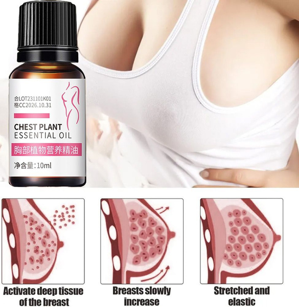 Bust Enhancement Cream: Firming, Anti-Aging & Growth Stimulating Oil (10ml)
