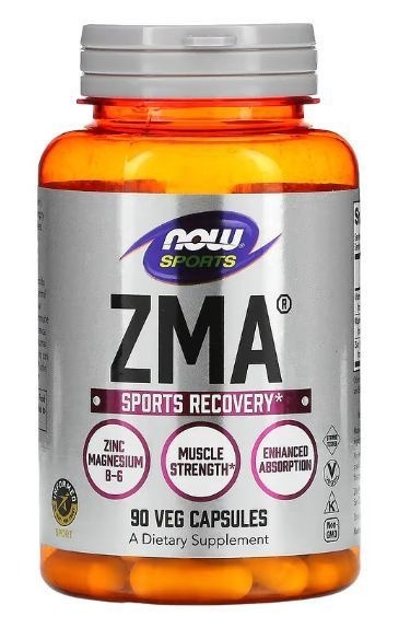 ZMA (Zinc Magnesium B6): 800mg, 90 Capsules - Boost Endurance, Reduce Muscle Cramps, Support Metabolism