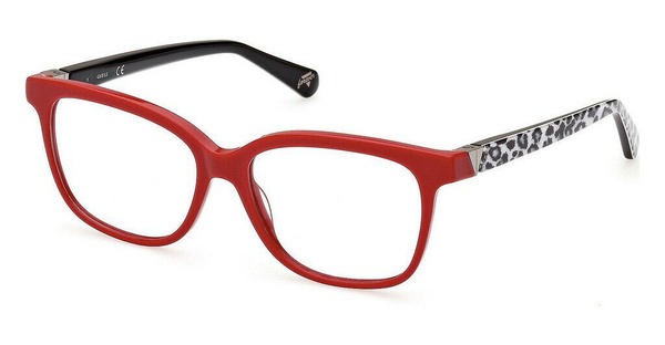 Guess 5220 066 Women's Red Cat Eye Sunglasses