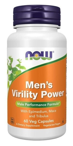 Now Men's Virility: 60 Capsules Libido & Sexual Enhancement Supplement