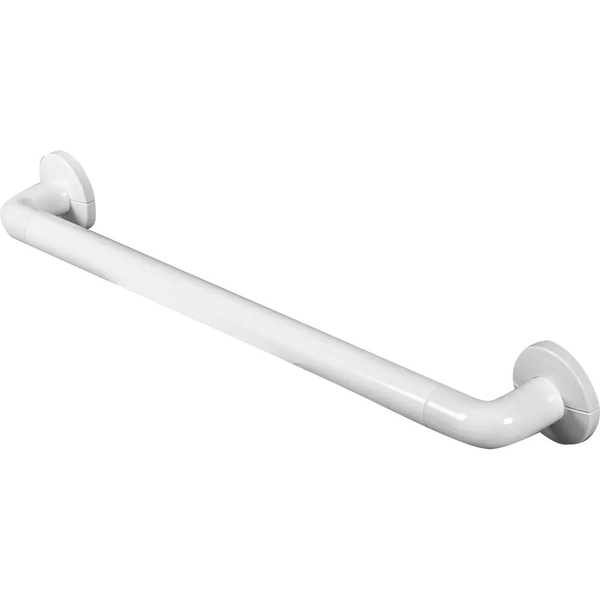 White Aluminum Bathroom Grab Bar (1-Piece)