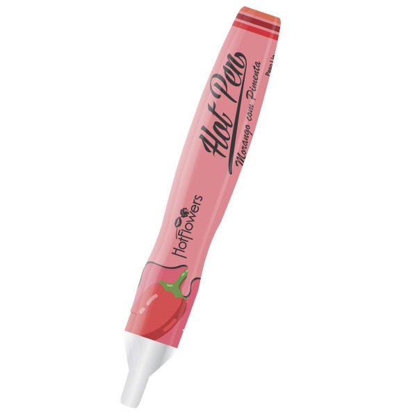 Strawberry Chili Body Art Edible Pen - HOT PEN PIMENTA