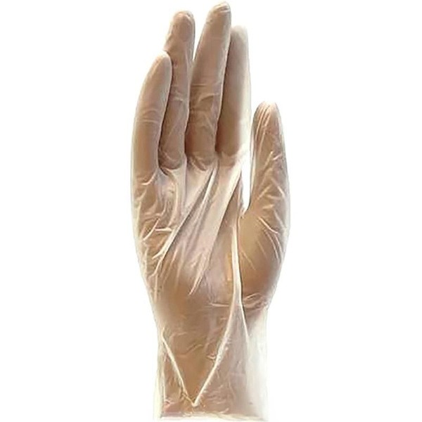 Disposable Vinyl Gloves (Small) - 50 Count Box