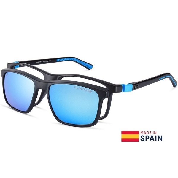 Nanovista DOSUNO DU335404SC Anti-Scratch Glasses: Men's & Women's Size 54 with Clip-On