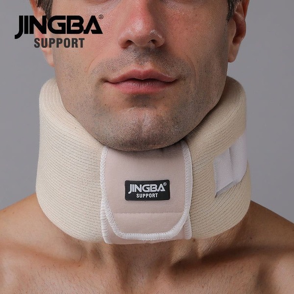 JINGBA Soft Cervical Collar: Neck Support & Pain Relief