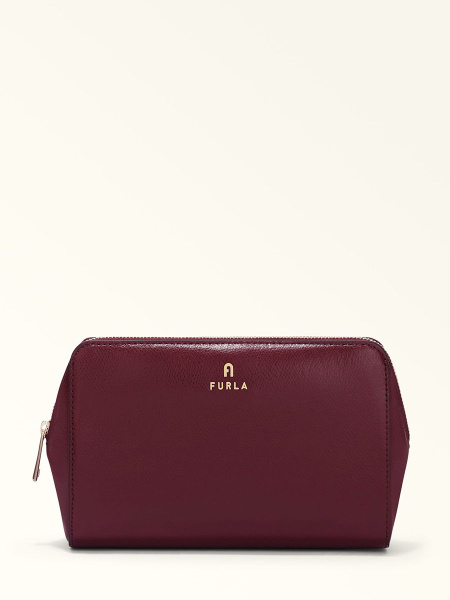 Furla Camelia L Cosmetic Case: Stylish & Functional Travel Makeup Bag