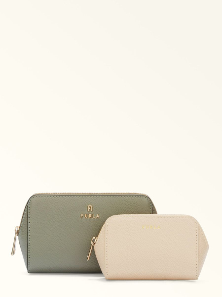 Furla Camelia Cosmetic Case Set