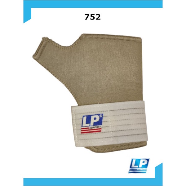 Neoprene Wrist & Thumb Support Brace LP752 - Beige