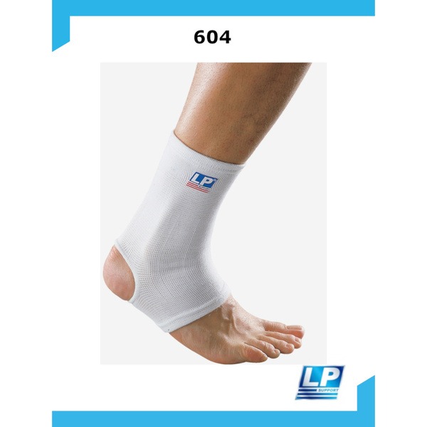 Elastic Ankle Support, Small, White