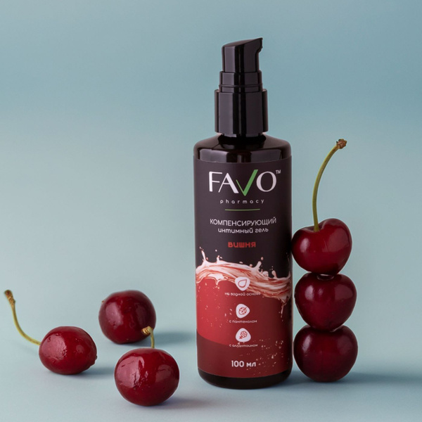FAVO Ripe Cherry Intimate Lubricant Gel (100ml)