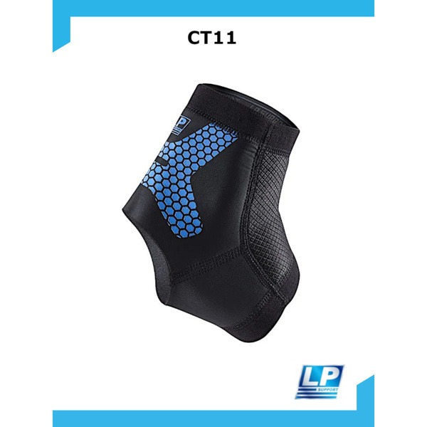 LP Light Shield CT11 Ankle Support (XL, Black/Blue) Neoprene