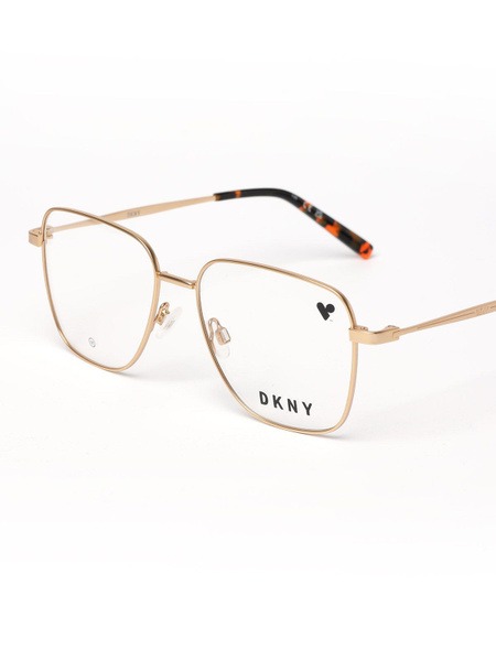 DKNY DK1031 Satin Gold Eyeglasses Frames