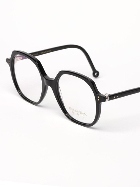 Nathalie Blanc Esther 2 Black Eyeglass Frames