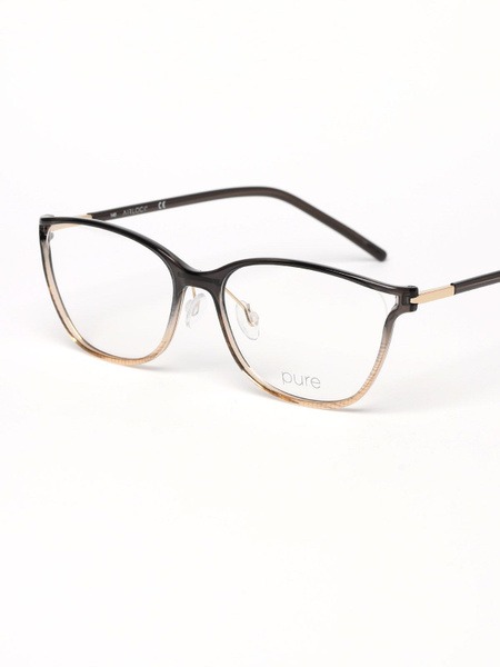 Pure Airlock 3000 Medical Glasses: Black Frame