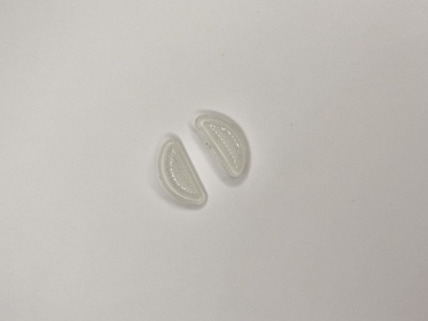 White Eyeglass Nose Pads (2 Pack)
