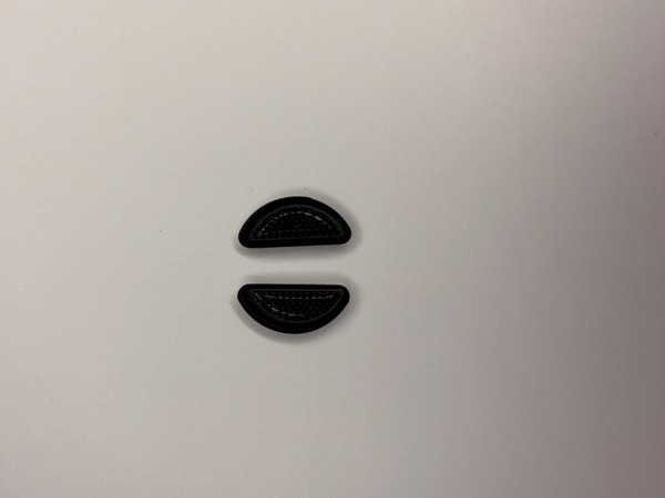 Black Eyeglass Nose Pads (2 Pack)