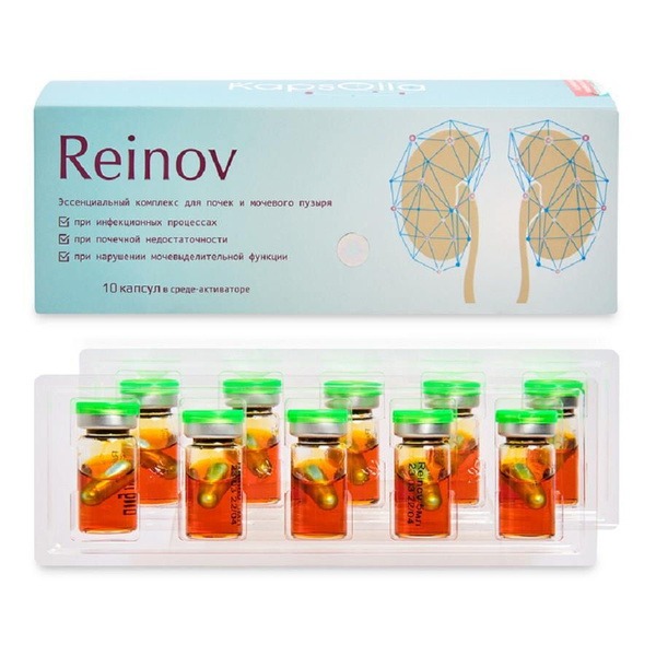 Reinov Kidney & Bladder Support Supplement (10 Capsules)