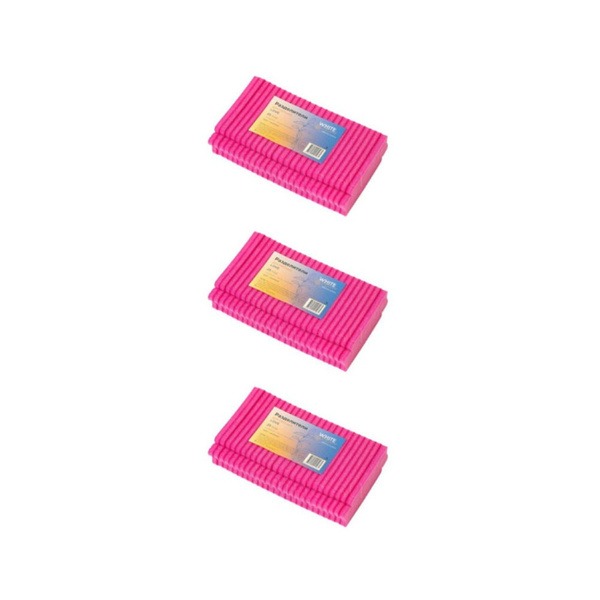 Pink Toe Separators: 75 Pairs (25 Packs) - Foam, Soft & Comfortable