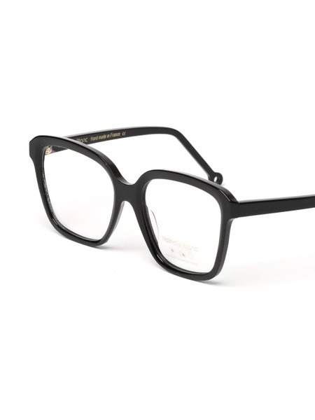 Nathalie Blanc Apolline Black Eyeglass Frames