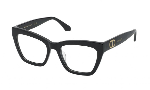 Twinset VTW013 Shiny Black Eyeglass Frames