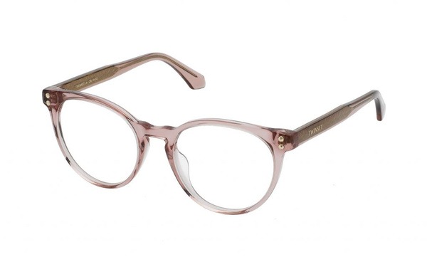 TWINSET VTW012V Antique Pink Eyeglass Frames