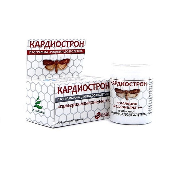 Cardiostron Galleria Mellonella+ #56 Capsules (Dr. Kornilov)