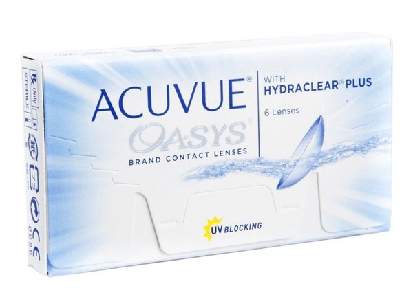 ACUVUE Contact Lenses -6.00, 8.4mm