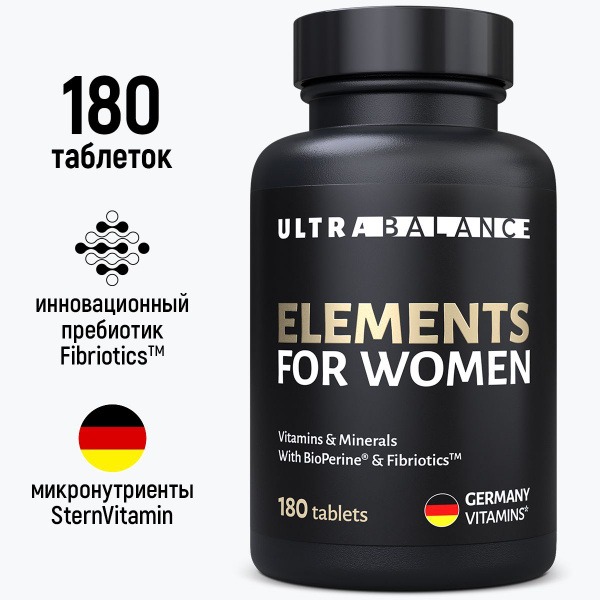UltraBalance Women's Multivitamin: 180 Tablets