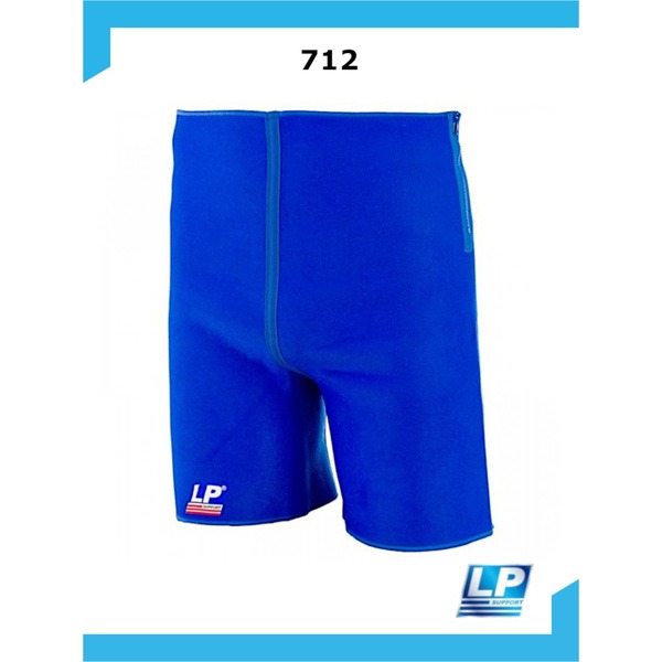 Neoprene Shorts for Weight Loss (Zipper) - LP712, Size Small
