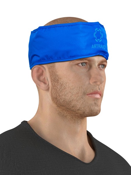 Blue Microsphere Headband: Everyday Comfort & Support