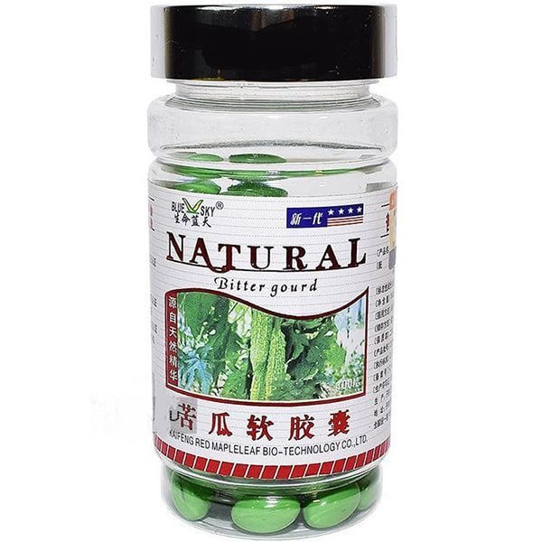 Momordica Bitter Melon: 100 Capsules, 500mg