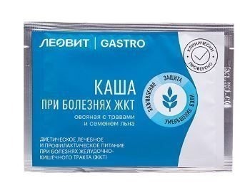 Leovit Gastro Oatmeal: Soothing Herbal Porridge for Digestive Health (15g Single-Serve Packet)