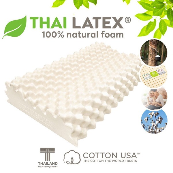 Thai Latex Knobby Massage Pillow