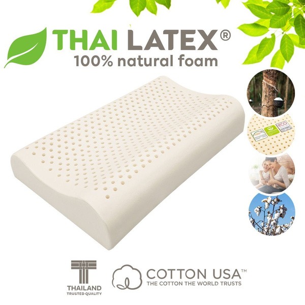 Thai Natural Latex Contour Pillow
