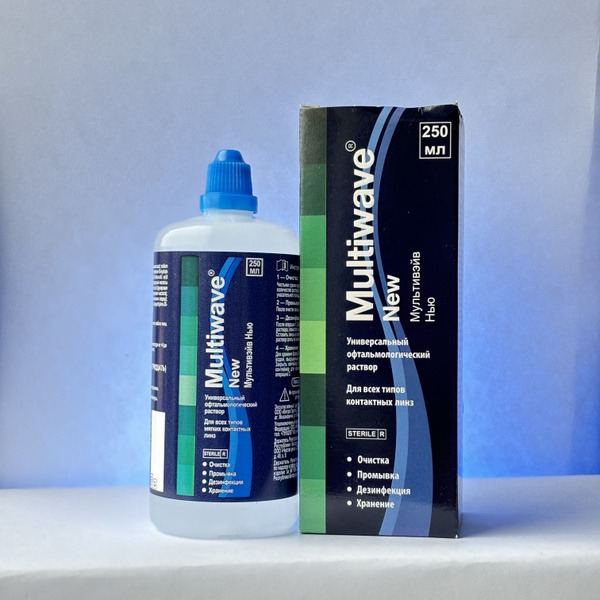 Multiwave-New Contact Lens Solution (250ml)