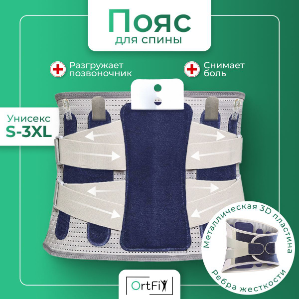 OrtFix Lumbar Sacral Posture Corrector Belt