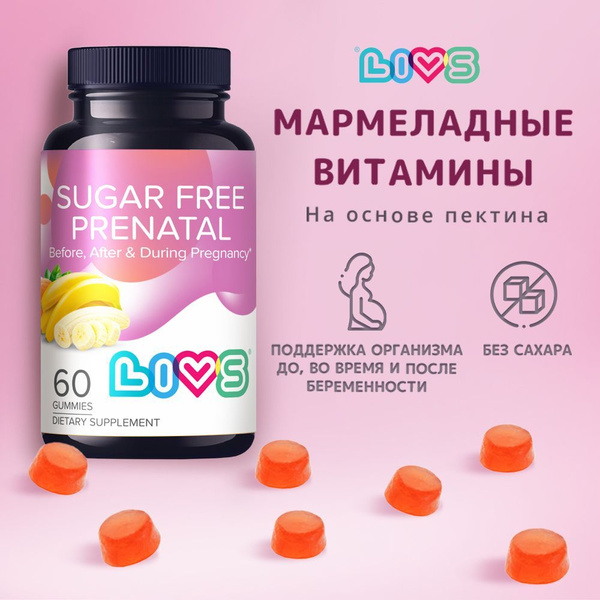 Prenatal & Postnatal Gummies: Multivitamin Supplement