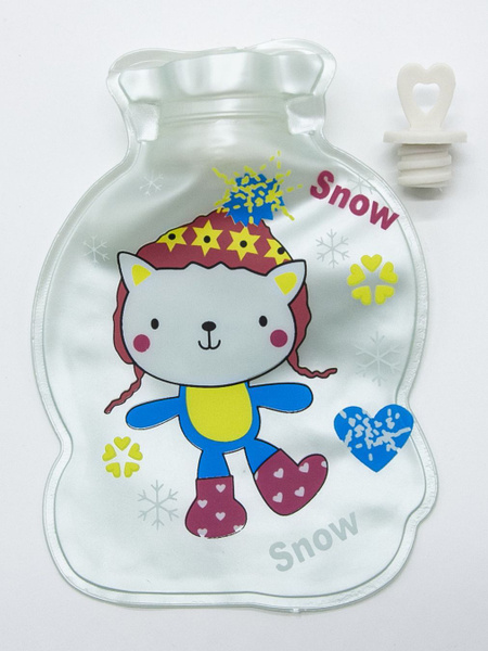Menthol Cat & Snow Design Baby Colic Relief Wrap