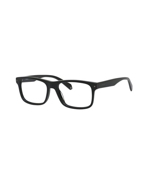 Black Polaroid PLD D316 807 Square Men's Eyeglass Frames